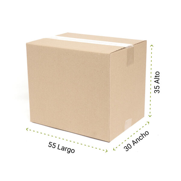 Cajas de cartón para embalaje 55x30x35 cm paquete de 5 uds