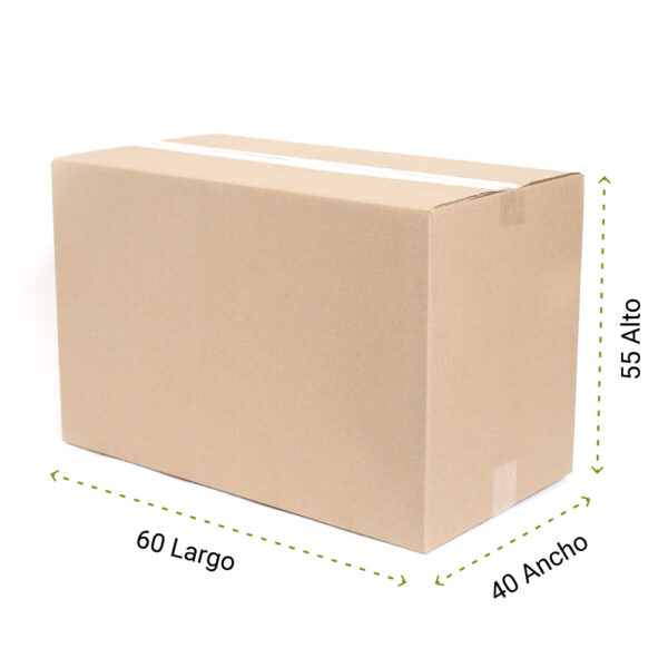 Cajas de cartón para embalaje 60x40x55 cm paquete de 5 uds